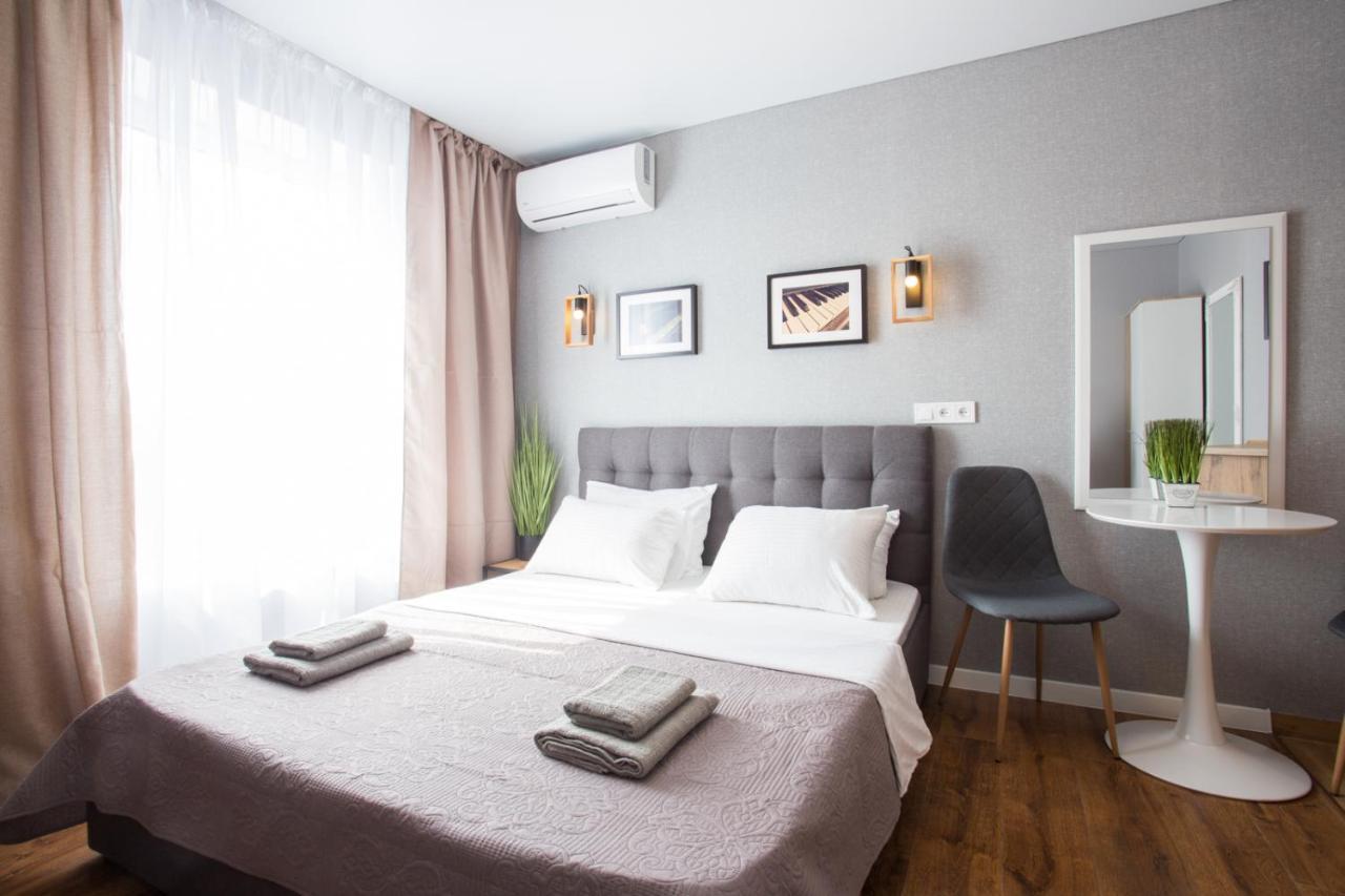Studio With City View - Hrekivska Str. 5-1 ハルキウ エクステリア 写真