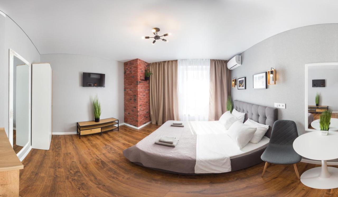 Studio With City View - Hrekivska Str. 5-1 ハルキウ エクステリア 写真